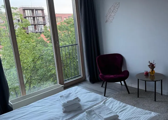 Manto Namai In The Center Of With A View Apartamento